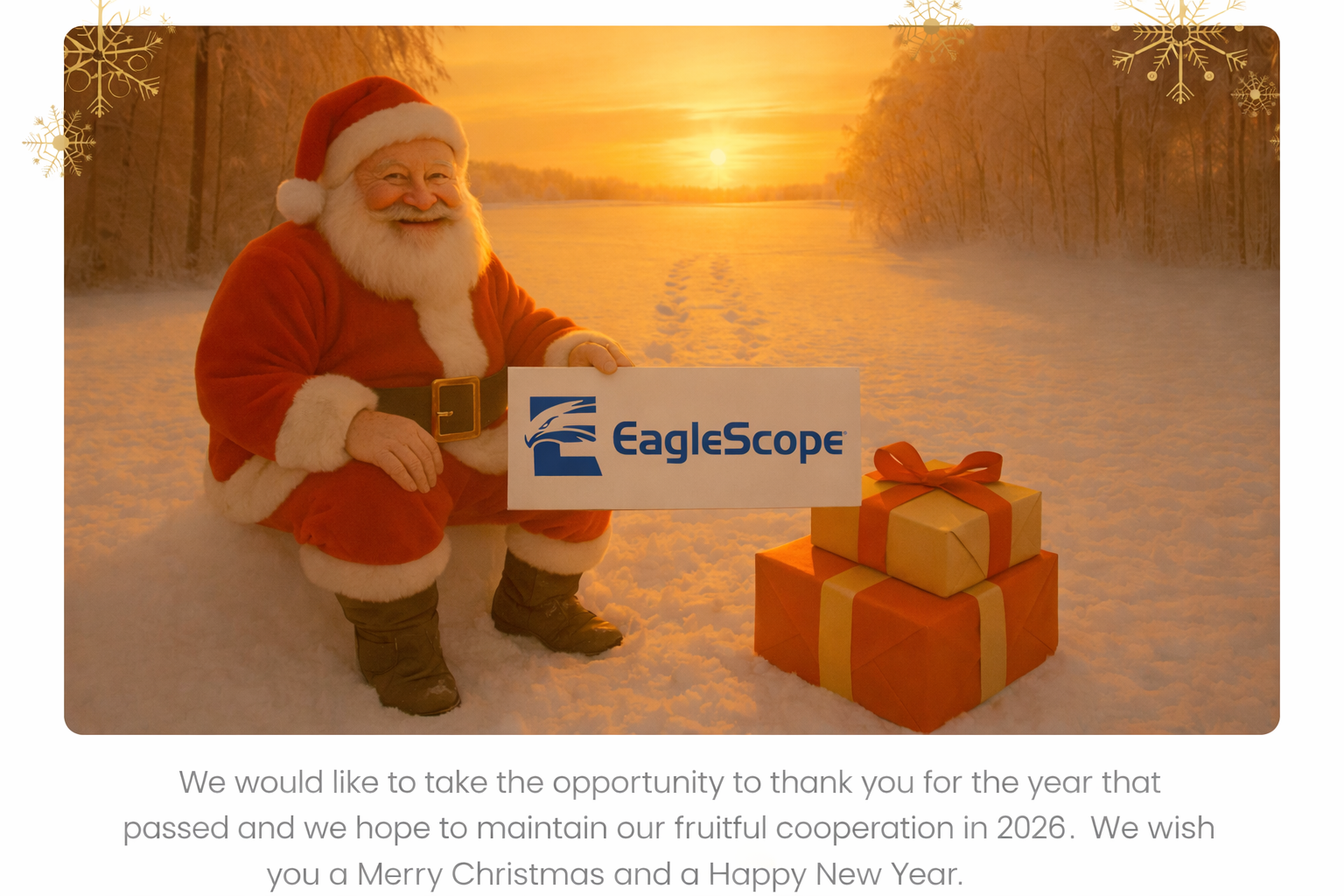 Season’s Greetings from EagleScope